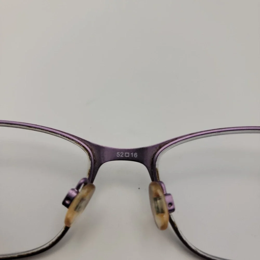 Marchon NYC Junior Eyeglass Frames SF-562 52-16-138 Purple Metal‎ Frames Only